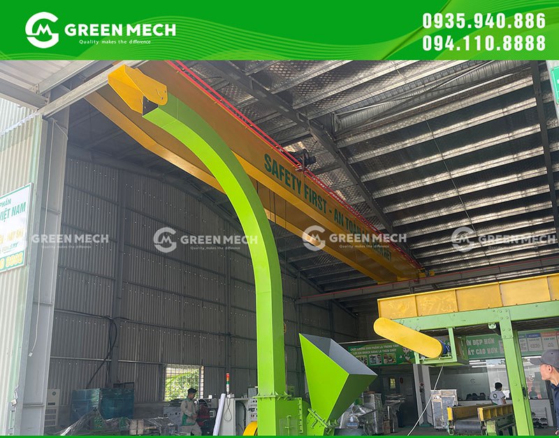 Dự án cung cấp máy băm gỗ 15 tấn đến Campuchia cho khách hàng