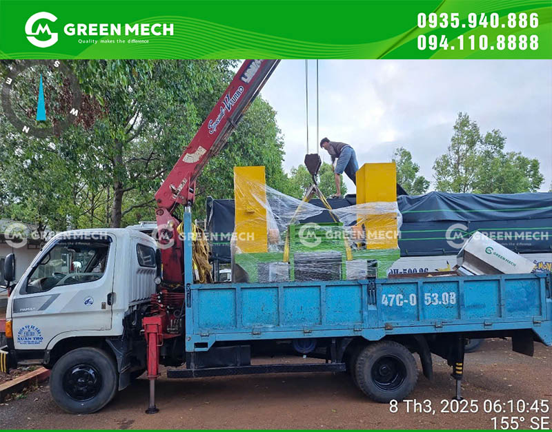 chuyển giao máy nghiền 2 trục an toàn tại tỉnh Đắk Lắk tại Bệnh viện Đại học Y Dược